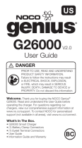 NOCO G26000 User guide