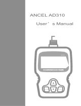 ANCEL AD310 User manual