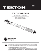 TEKTON 24320 User manual