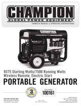 Champion Power Equipment 100161 User manual