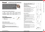Facon LED RV Fabric Light Fixture Installation guide