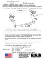 RigidClass 3 Trailer Hitch (R3-0869) - Fits 2018-2020 Chevrolet Equinox (Except 1.6L Diesel) & 2018-2019 GMC Terrain (Except Diesel Engine) - Made in U.S.A.