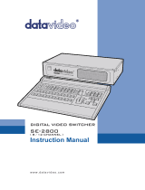 DataVideo SE-2800 User manual