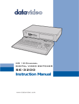 DataVideo SE-3200 User manual