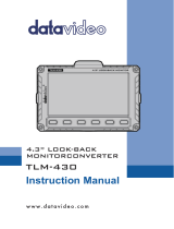 DataVideo TLM-430 User manual
