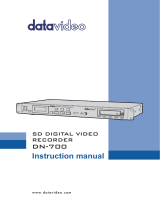DataVideo DN-700 User manual