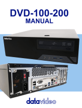 DataVideo DVD-100-200 User manual