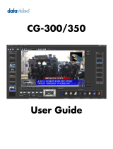 DataVideo CG-300 User manual