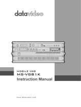 DataVideo MS-VGB1K User manual