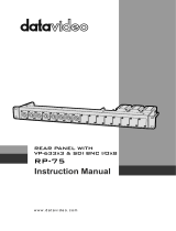 DataVideo RP-75 User manual
