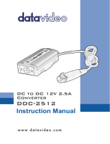 DataVideo DDC-2512 User manual