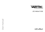 Varytec LED Hellball 3 RGB User manual