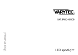 Varytec BAT.BAR 240 RGB User manual