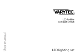 Varytec LED Pad Bar Compact ST RGB User manual