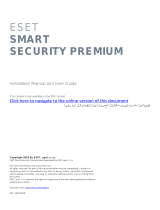 ESET Smart Security Premium User guide