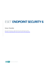 ESET Endpoint Security User guide