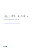 ESET Mail Security for IBM Domino Owner's manual