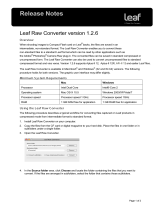 Mamiya Leaf RAW Converter 1.2.6 User guide
