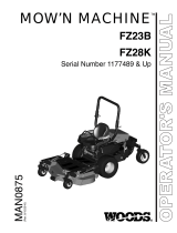 Woods MOW’N MACHINE FZ28K User manual