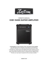 Kustom KXB1 User manual