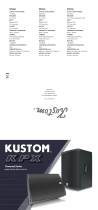 Kustom KPX12A User manual