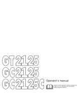 Jonsered GC 2125C User manual