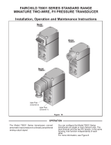 Fairchild P/I Pressure Transducer User manual