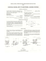 Fairchild Mini-Panel Loading Station User manual