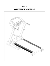 Infiniti Ti1.5 Treadmill User manual
