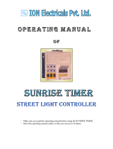 iON Street Light Controller Owner's manual