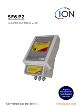 Ion Science SF6 AreaCheck P2 fixed leak detector User manual