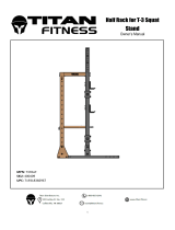 Titan Fitness T-3 Half Rack Conversion Kit User manual