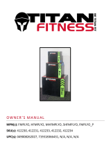 Titan Fitness 3-In-1 Soft Foam Plyometric Box – 20-in x 24-in x 30-in User manual