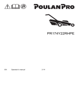 Poulan Pro PR174Y22RHPE Owner's manual