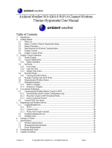 Ambient Weather WS-0265 Owner's manual