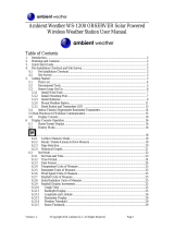 Ambient Weather WS-1200-IP Owner's manual