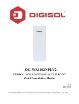 Digisol DG-WA1102NPLV2 Quick Installation Guide