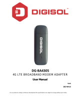 Digisol DG-BA4305 (H/W Ver. A1) User manual