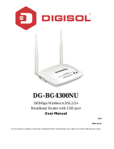 Digisol DG-BG4300NU (H/W Ver. B2) User manual