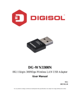 Digisol DG-WN3300N (H/W Ver. C1) User manual