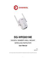Digisol DG-WR3001NE (H/W Ver. A1) User manual