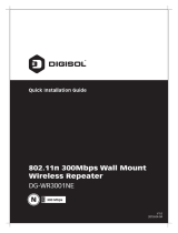 Digisol DG-WR3001NE (H/W Ver. A1) Quick Installation Guide