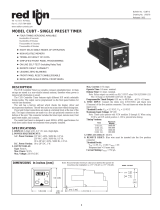 red lion CUBT User manual