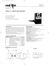 red lion LE LCE User manual