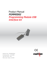 Redlion PGMMOD02 Programming Module User manual