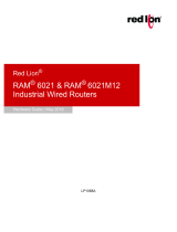 red lion RAM-6021M12 User manual