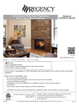 Regency Fireplace Products Panorama P33E Owner's manual