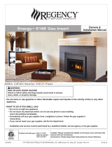 Regency Fireplace Products Energy E18E Owner's manual