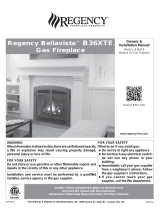 Regency Fireplace Products Bellavista B36XTE Owner's manual