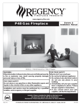 Regency Fireplace Products Panorama P48 User manual